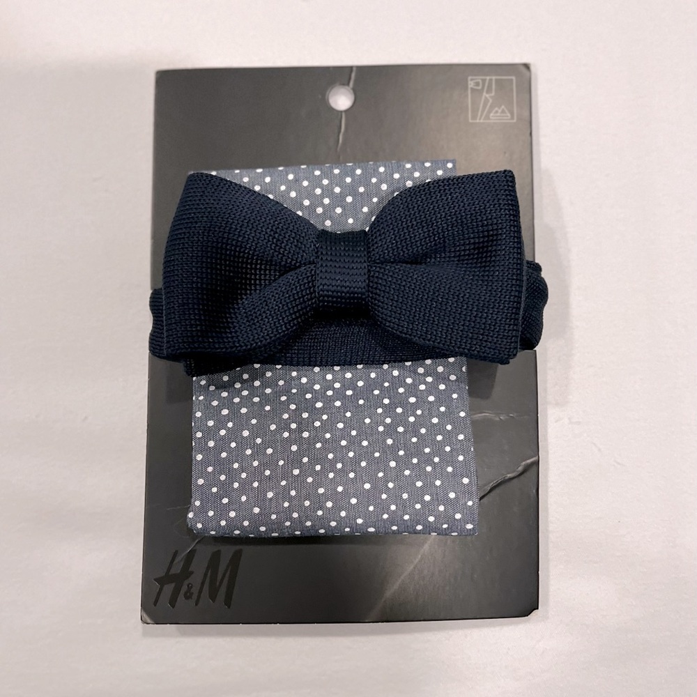 H&M Bow Tie and Pocket Square